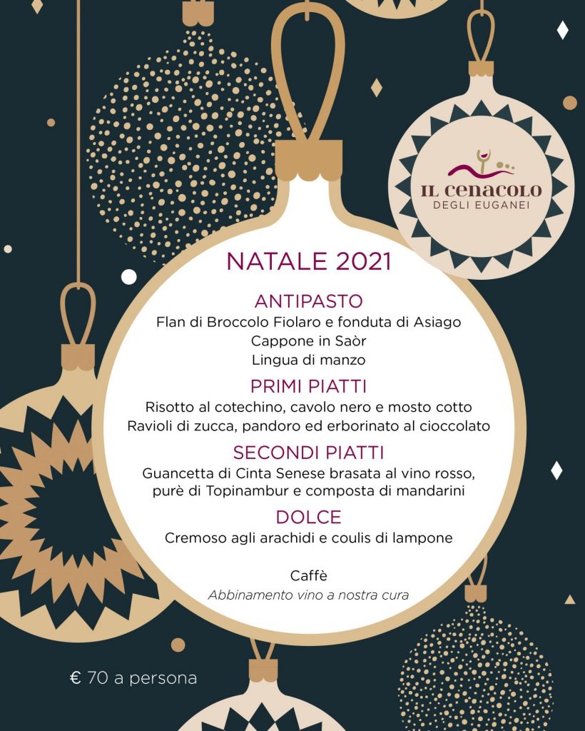 Menù di Natale 2021